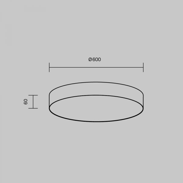  Lampa sufitowa LED nowoczesna aluminium biała ZON MAYTONI C032CL-90W3K-RD-W