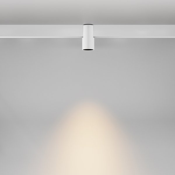 Ścieżka świetlna lampa szynowa LED nowoczesna tuba aluminium biała Alfa MAYTONI TR122-2-7W3K-W