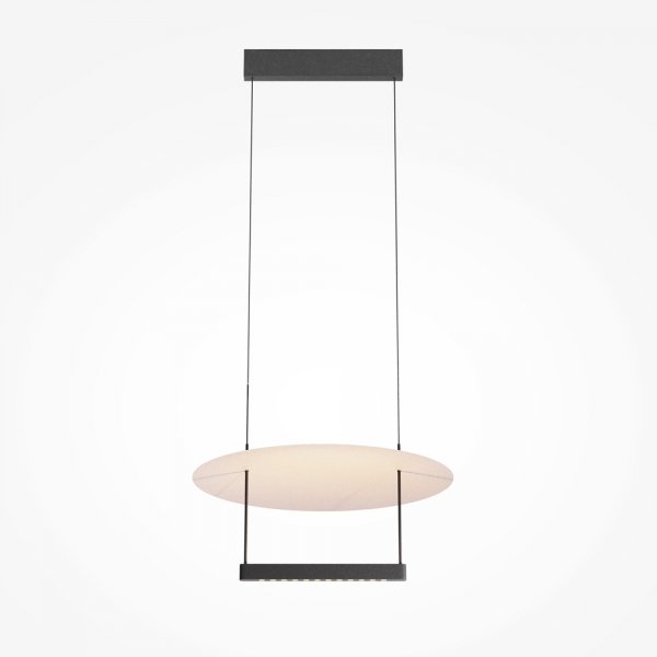 Nowoczesna lampa wisząca LED metalowa czarna możliwość ściemniania AMBIENCE MAYTONI MOD280PL-L23B3K1