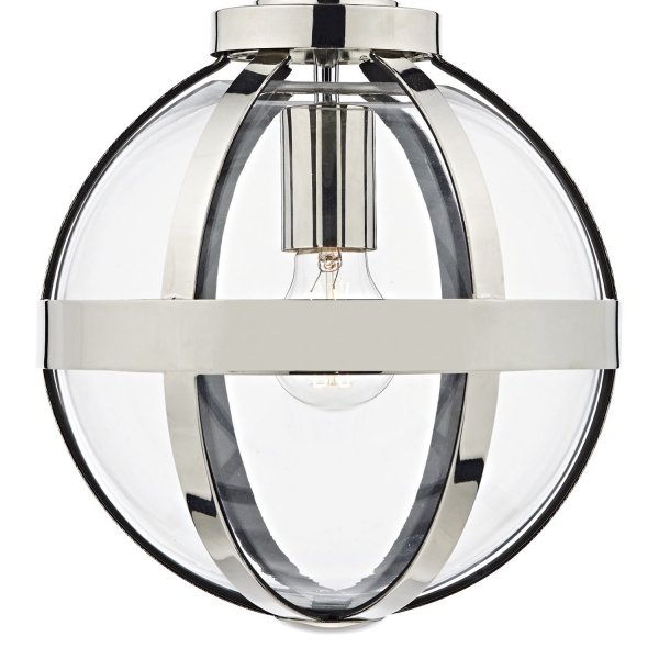 Klasyczna Lampa Wisząca Szklana Kula HEATH HEA0138 DAR LIGHTING