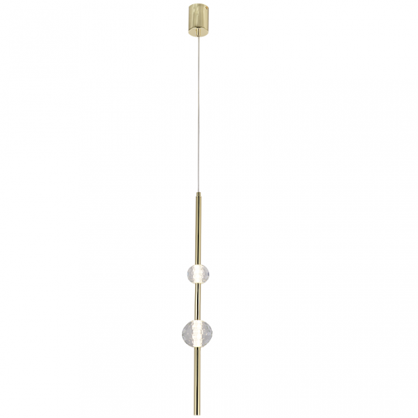 Nowoczesna Lampa Wisząca LED VAKU LP-719/2P GD LIGHT PRESTIGE