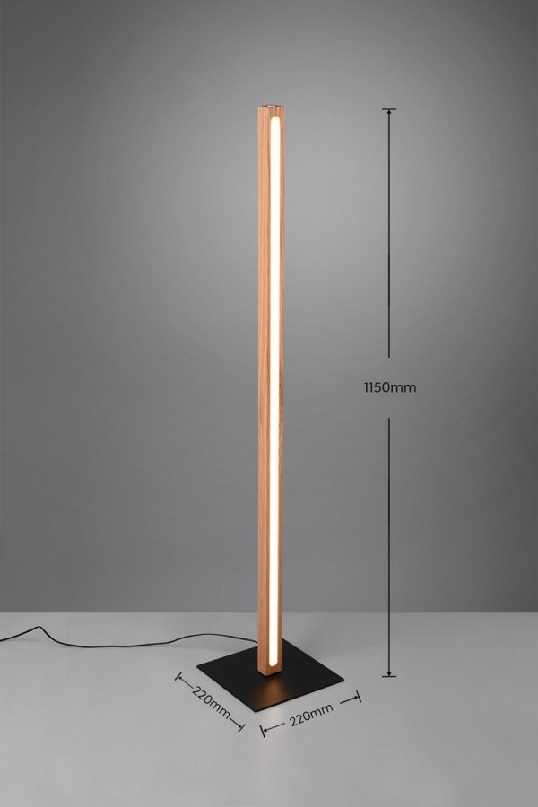 Nowoczesna lampa podłogowa stojąca LED 20W 3000K 426410130 Trio  funkcja dotykowa 4 poziomy