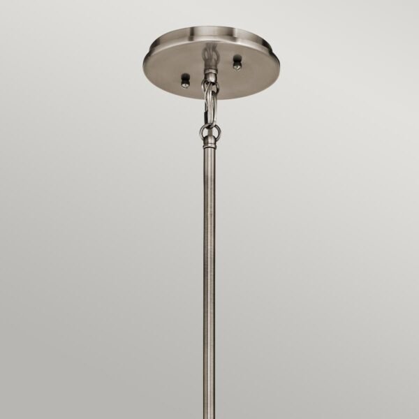Lampa wisząca półplafon Emory 3 źródła światła klasyczny pewter uniwersalna metal i szkło KL-EMORY-P-S-CLP KICHLER
