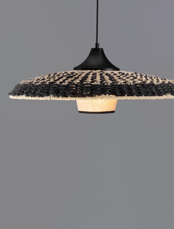 Lampa wisząca z ratanu HUANUNI LE44575 Luces Exlusivas