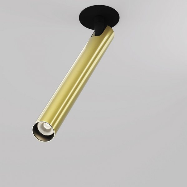 Złoty Reflektor LED MAYTONI FOCUS C141RS-L300-6W3K-BBS Nowoczesna Oprawa Techniczna Spot 