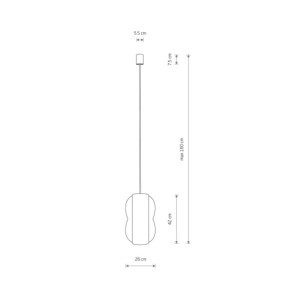Naturalna Lampa Wisząca Z Bambusa W Stylu Boho PUKET M 11161 Nowodvorski Lighting