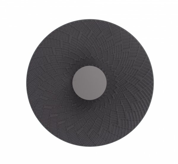 Minimalistyczny Kinkiet Misaki 6W Czarny Maxlight W0456 z Filcu w stylu Japadni