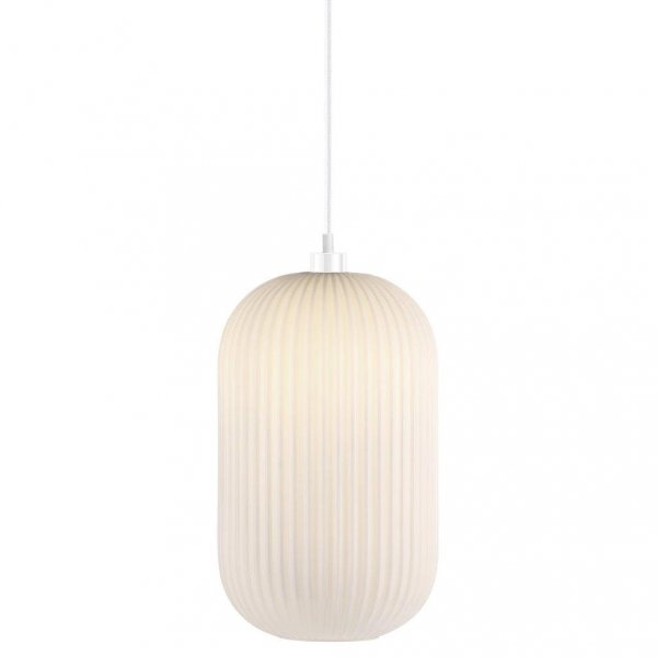 SKANDYNAWSKA BIAŁA LAMPA WISZĄCA NORDLUX MILFORD 20 46573001