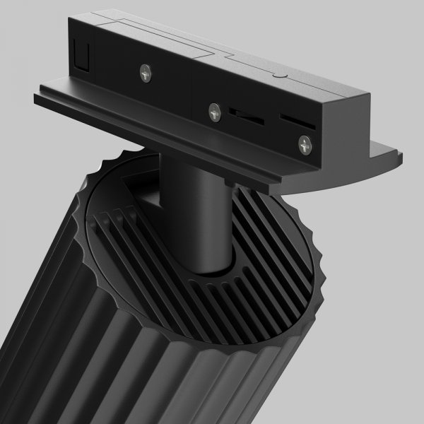  Ścieżka świetlna lampa szynowa nowoczesna regulowana tuba aluminium czarny Calipso MAYTONI TR218-1-GU10-BK