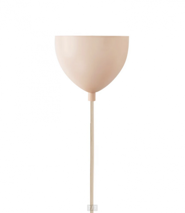 Różowa minimalistyczna lampa wisząca Artist 40 Design For The People