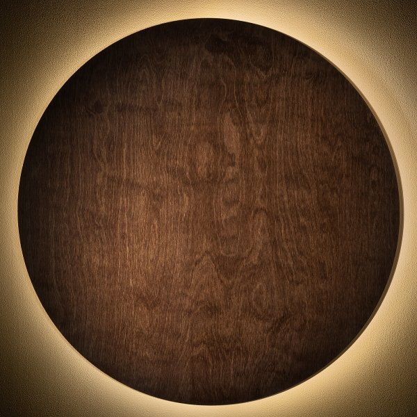Nowoczesny Drewniany Kinkiet Ścienny RING TIMBER LED XXL 11178 Nowodvorski Lighting