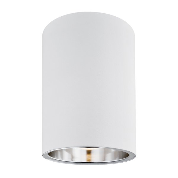 Lampa sufitowa downlight tuba plafon metalowa okrągła biała pojedyncza nowoczesna klasyczna E27 TYBER 475 Argon