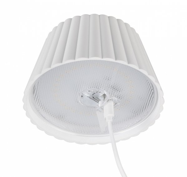 Lampa Podłogowa Przenośna Biała Indoor/Outdoor LED SUAREZ R47706131 RL