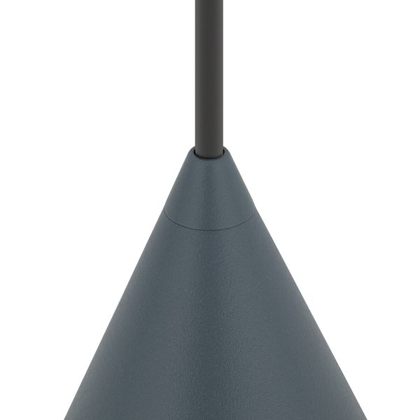 Niebieska lampa wisząca stożkowa ZENITH XS Umbra blue 11493 Nowodvorski Lighting