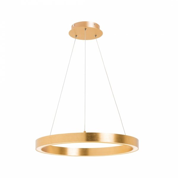 Lampa wisząca ring złoty okąg LED Zuma Line PL200910-400-GD CARLO