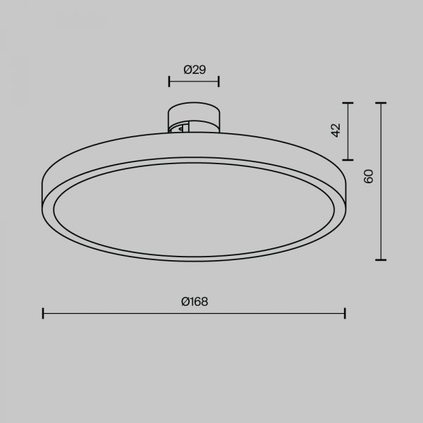 Ścieżka świetlna lampa szynowa LED nowoczesna aluminium mosiądz Plato MAYTONI TR153-1-10W2.7K-BS-DE