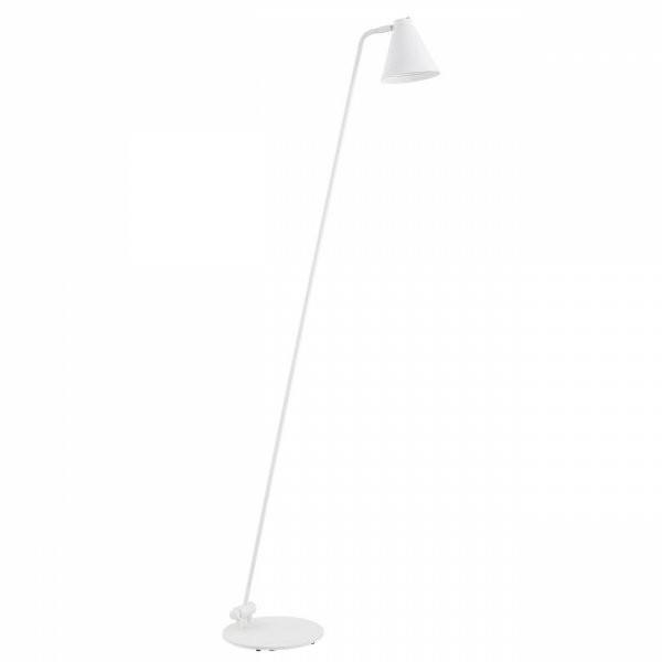 Biała Lampa Stojąca Podłogowa Vintage AVALONE 8001 ARGON