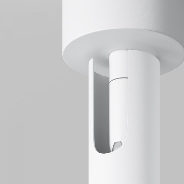 Lampa sufitowa spot minimalistyczna klasyczna LED regulowa tuba aluminium biała Focus T MAYTONI C141CL-L125-6W3K-W