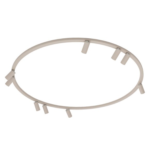 Nowoczesna lampa sufitowa beżowy minimalistyczny plafon FOURTY ROUND IX BEIGE 11954 Nowodvorski Lighting 