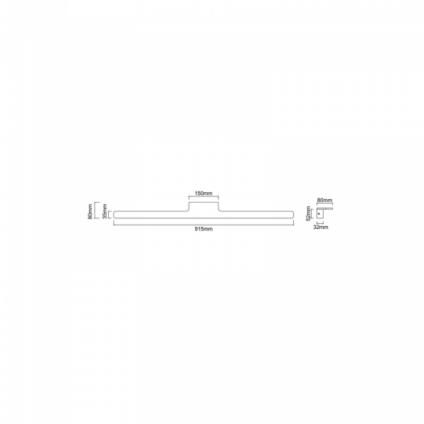 Czarny kinkiet ścienny łazienkowy Luce Parette Nero 92 CCT IP44 Orlicki Design OR86164