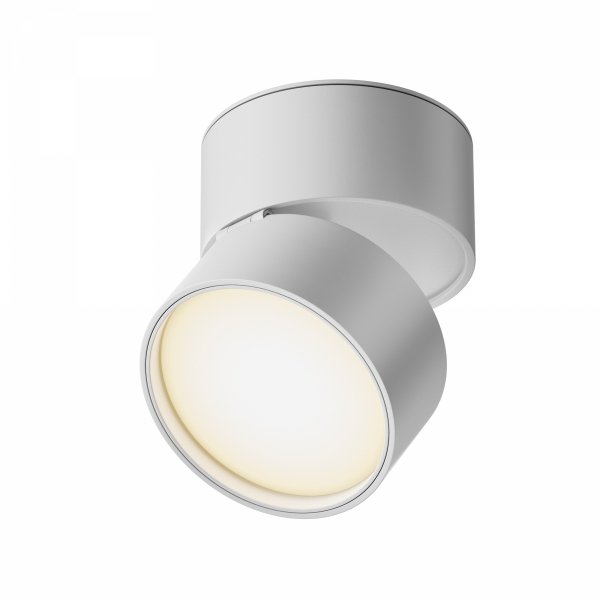 OPRAWA SUFITOWA BIAŁA TUBA REGULOWANA SPOT SUFITOWY LED ONDA MAYTONI C024CL-L12W3K 3000K