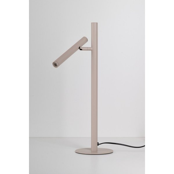 Beżowa lampka stołowa nocna TROST TABLE BEIGE  Azzardo AZ6802