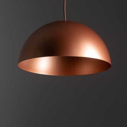 Lampa Wisząca HEMISPHERE SUPER L COPPER 10297 Nowodvorski Lighting