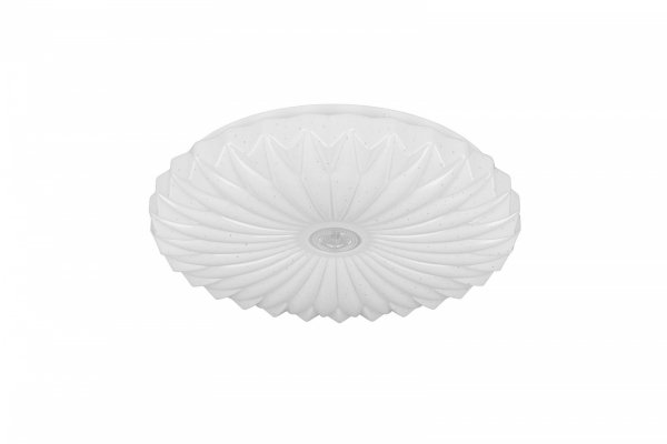 Nowoczesny plafon lampa sufitowa LED biała designerska glamour minimalistyczna okrągła ściemnialna ATARIS R64791101 Rl