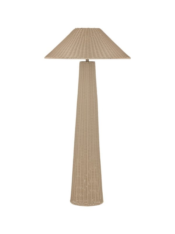 Nowoczesna lampa podłogowa stojąca IP65 pleciona rystykalna boho industrialna Luces Exclusivas