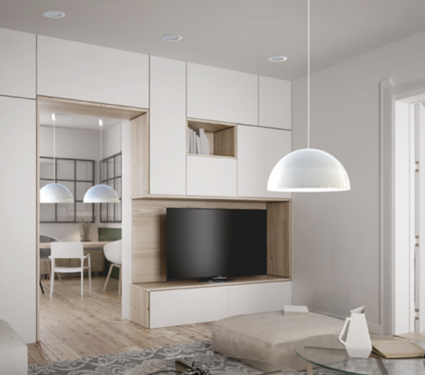 Nowoczesna Oprawa Sufitowa Punktowa Podtynkowa MYKONOS LED 6W, 4000K, WH 10536 Nowodvorski Lighting