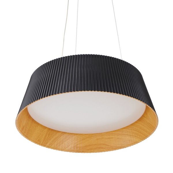 Czarna lampa wisząca FRILL LED 45 cm ST-DL6487-BK Step Into Design