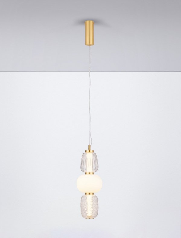 Dekoracyjna lampa wisząca LED w stylu glamour ARROYOS LE44495 Luces Exclusivas