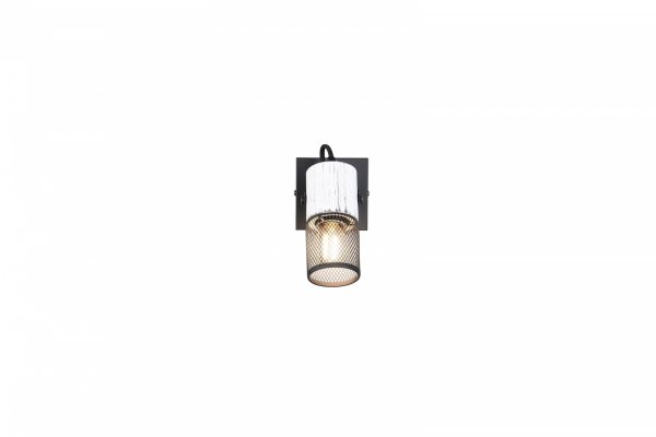 Kinkiet Ścienny Minimalistyczny Czarno Biały Vintage TOSH 804370134 TRIO