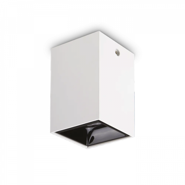 Biała Lampa Sufitowa Downlight Kwadratowa NITRO ROUND SQUARE 319575 IDEAL LUX