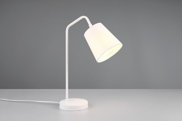  Biała Dekoracyjna Lampka Stołowa LED BUDDY R51721031 RL