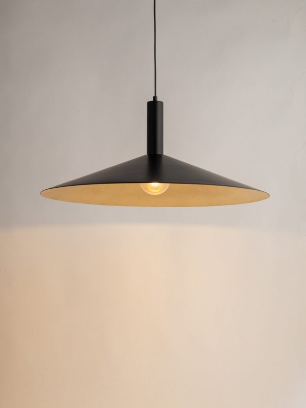 Lampa wisząca Capri M Sigma 41011 Czarny/złoty