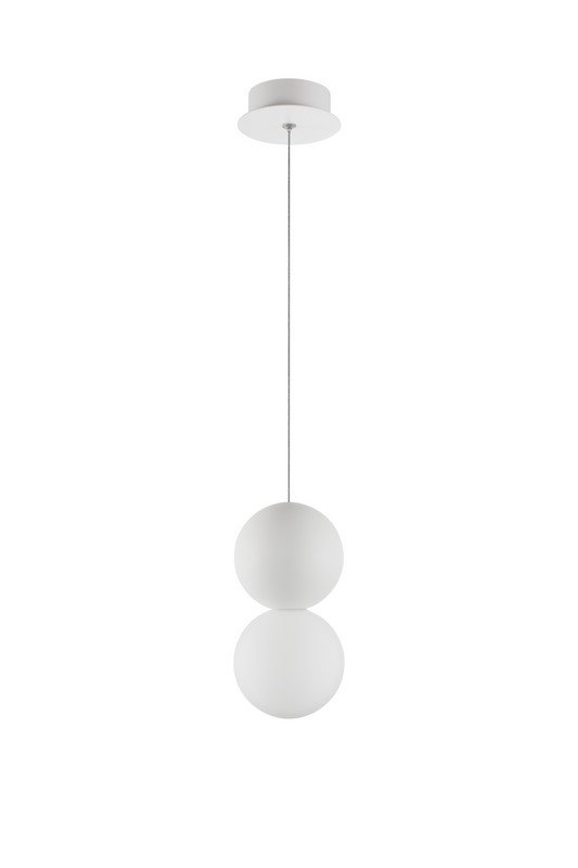 Lampa wisząca betonowo szklane kule IBAGUE LE42063 Luces Exlusivas 
