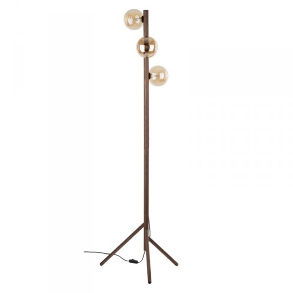 Lampa podłogowa ESTERA 16151 Drewniana TK-LIGHTING