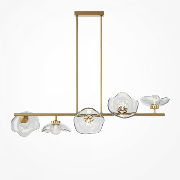 Nowoczesna Lampa Wisząca Designerska Szklane Klosze MIRACLE MOD207PL-05BS MAYTONI