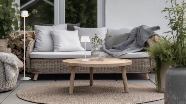 Lampa Podłogowa Przenośna Biała Indoor/Outdoor LED SUAREZ R47706131 RL