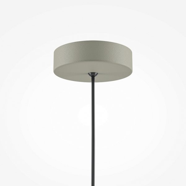 Nowoczesna Lampa Wisząca Basic Colors Maytoni MOD168PL-01BG Szara 