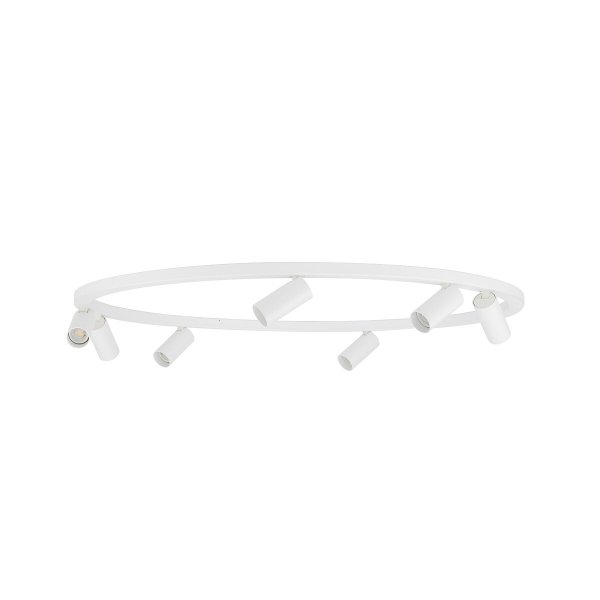 Nowoczesna lampa sufitowa biały minimalistyczny plafon FOURTY ROUND VII WHITE 11945 Nowodvorski Lighting 