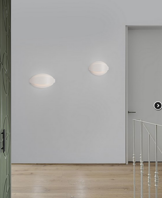 Dekoracyjny Kinkiet Biały Nowoczesny TOLEDO LE42204 LUCES EXCLUSIVAS
