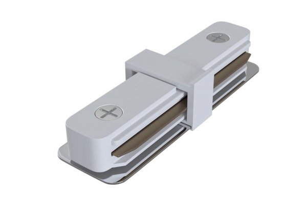 ŁĄCZNIK PROSTY DO SZYNOPRZEWODU 1F TRACK BIAŁY TRA001C-11W 