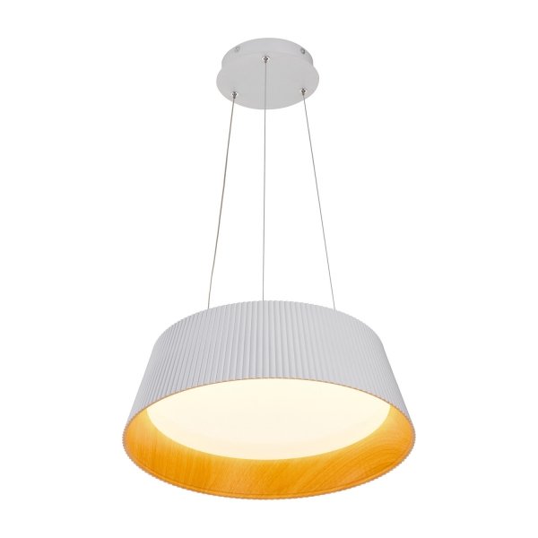 Biała lampa wisząca FRILL LED 45 cm ST-DL6487-WH Step Into Design