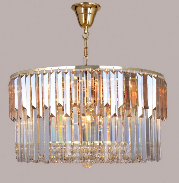 19101/16 CAMILLE LAMPA WISZĄCA ZŁOTA/GOLD