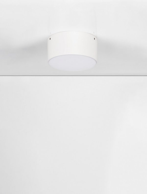 Lampa sufitowa zewnętrzna LED nowoczesna aluminium biała IP65 BORJA LE73648 Luces Exlusivas