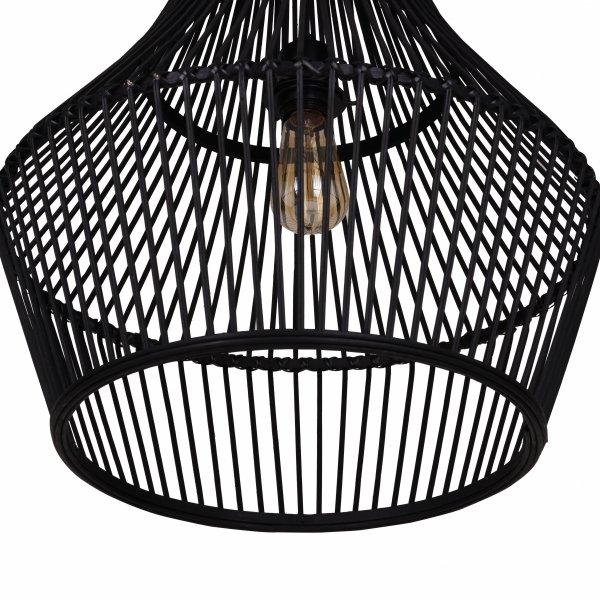 Lampa sufitowa bambusowa 46x46x50cm