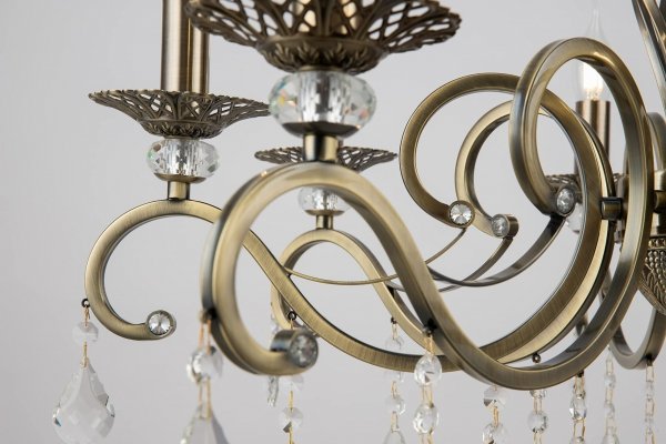 MAYTONI ŻYRANDOL GLAMOUR GRACE RC247-PL-10-R 