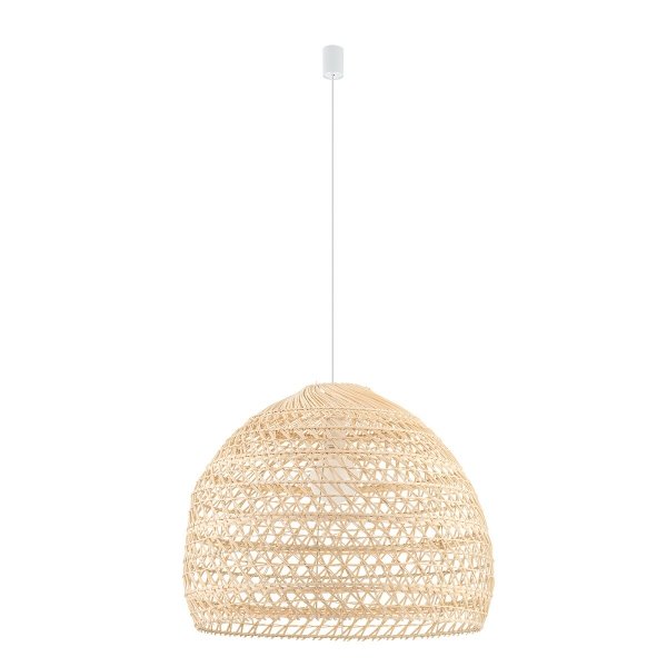 Naturalna Lampa Wisząca Rattanowa BOHO L 11152 Nowodvorski Lighting